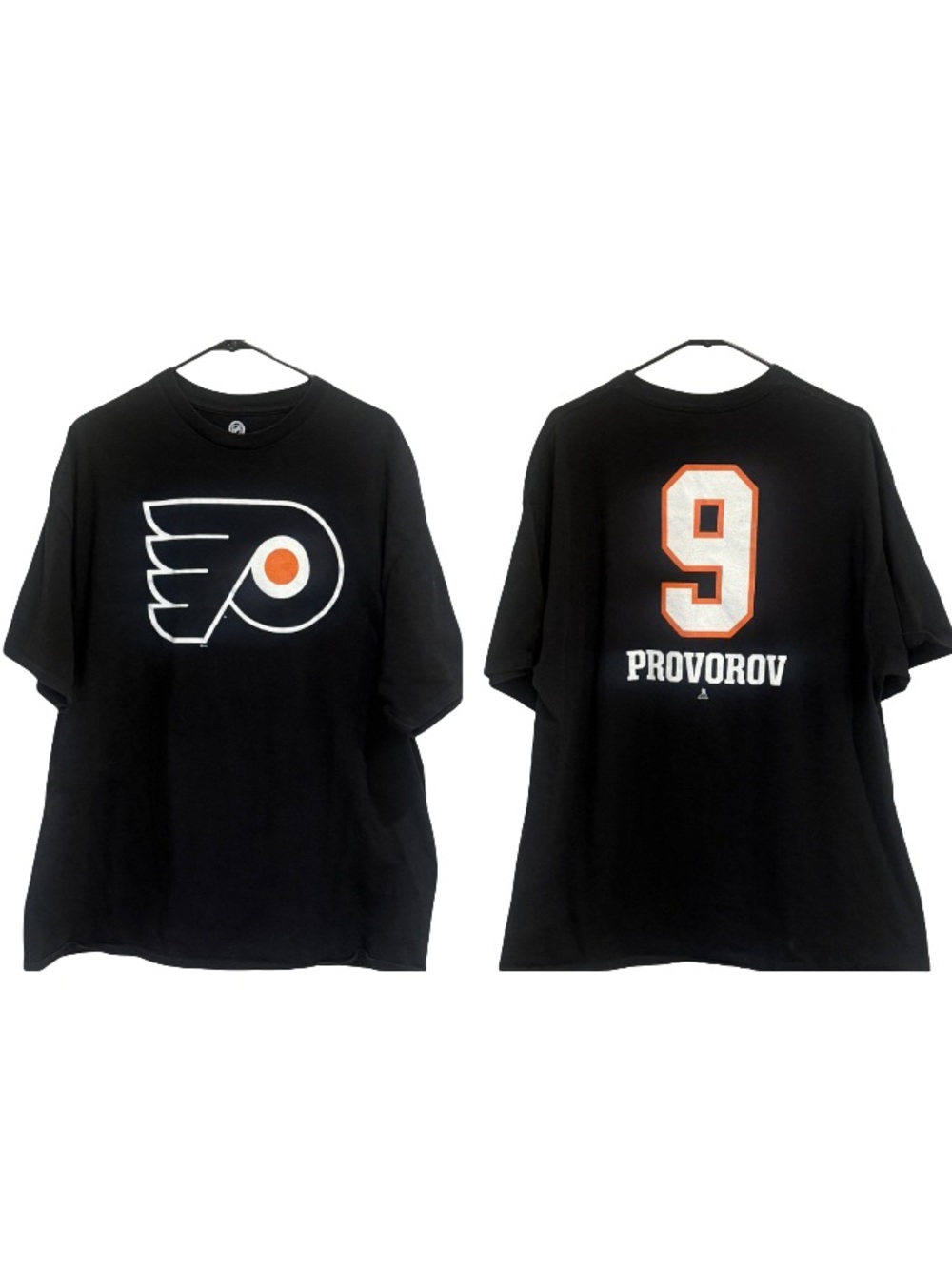 NHL Philadelphia Flyers Ivan Provorov #9 Fanatics Tee 2XL